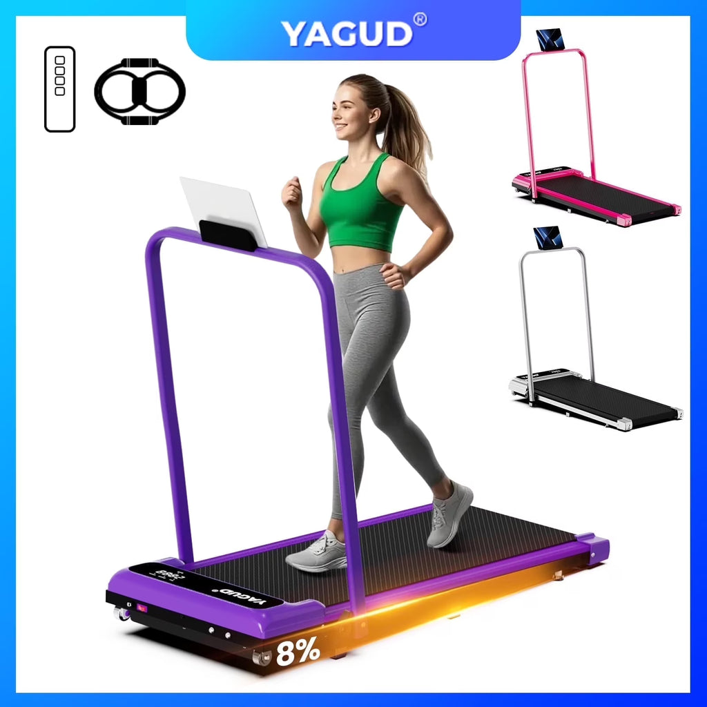 Walking Pad Treadmill with Handle