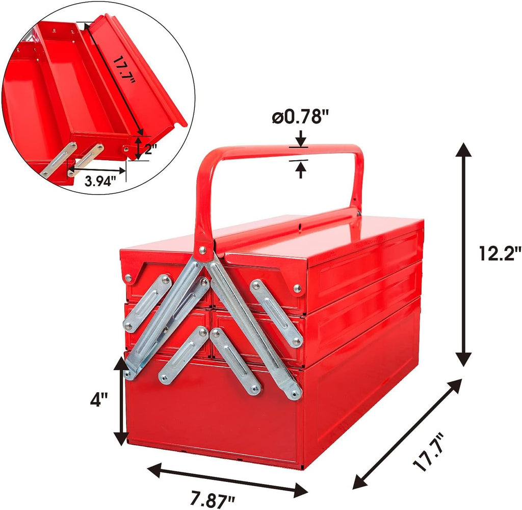 Portable Metal Tool Box