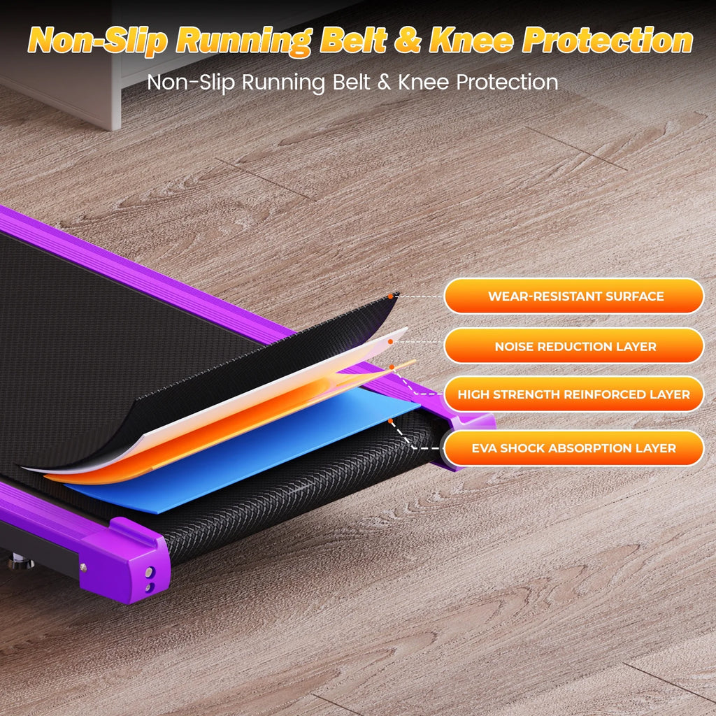 Walking Pad Treadmill with Handle