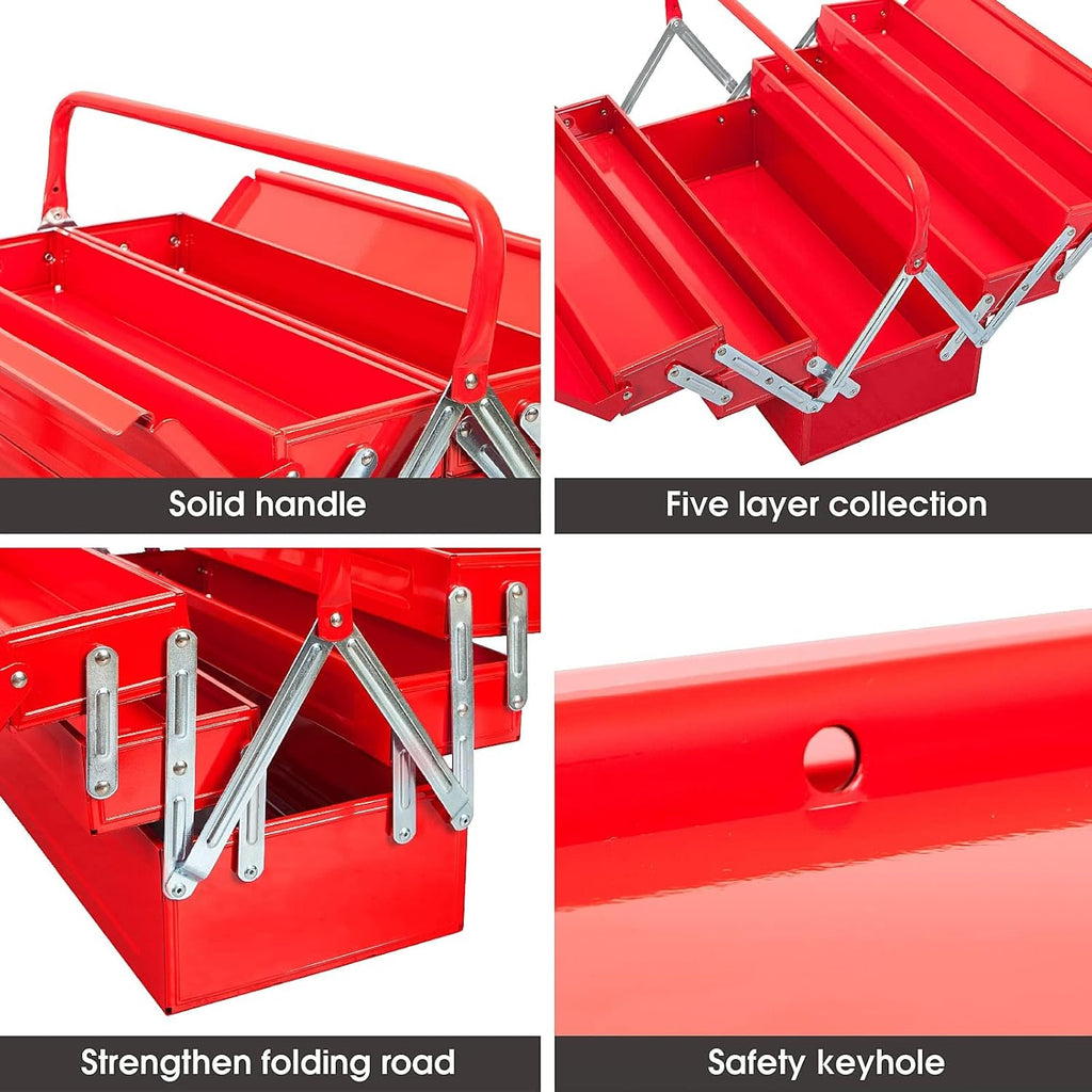 Portable Metal Tool Box