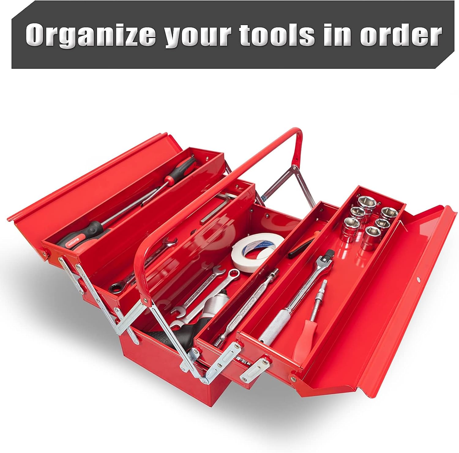 Portable Metal Tool Box