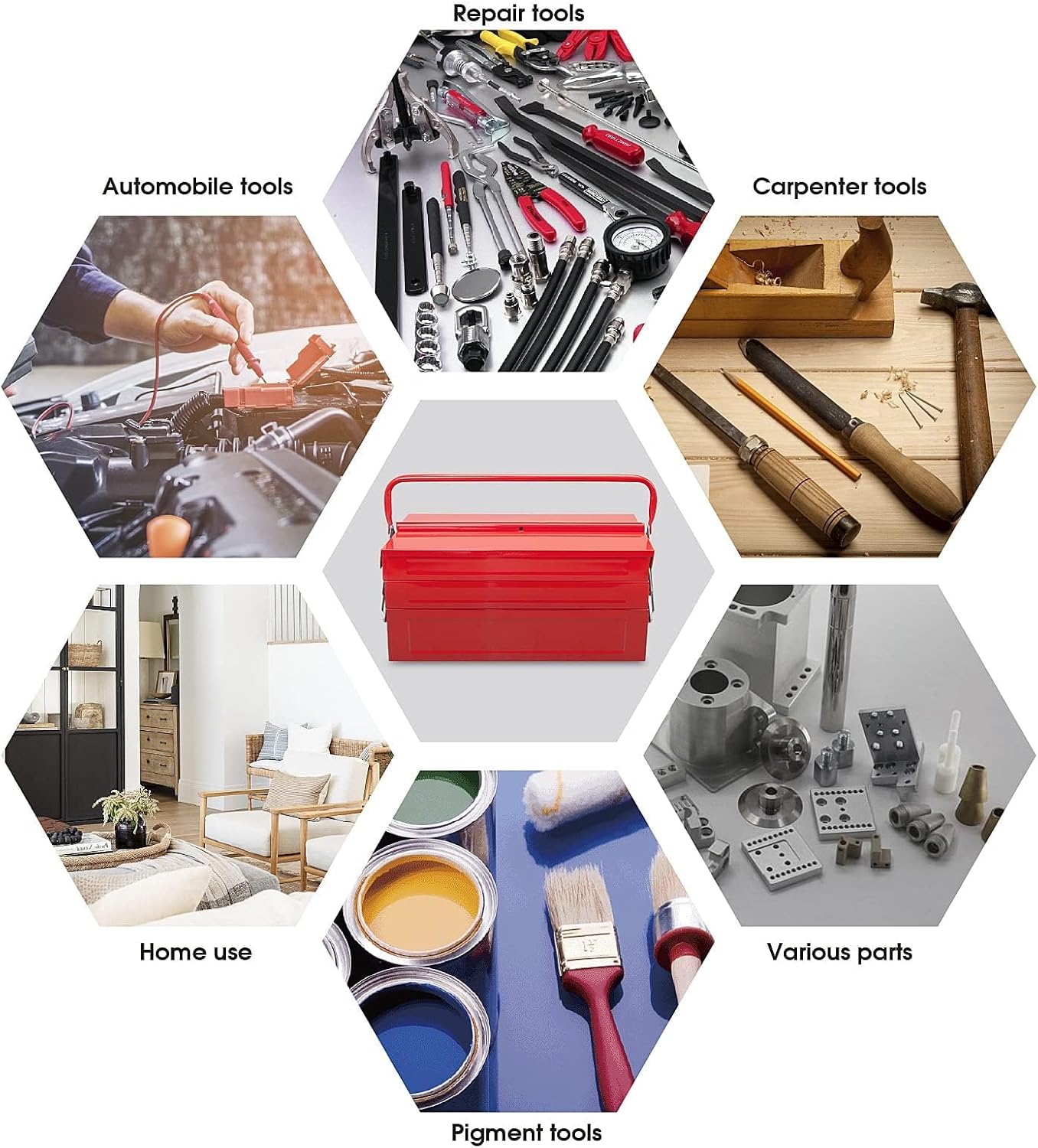 Portable Metal Tool Box