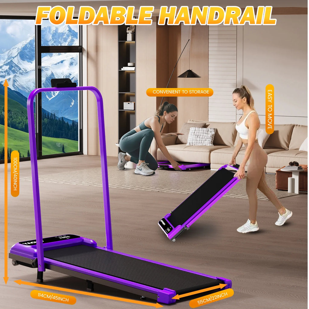 Walking Pad Treadmill with Handle